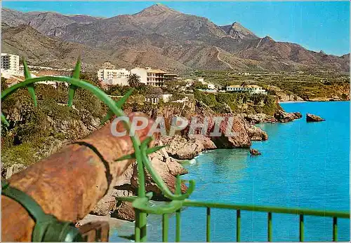 Cartes postales moderne Nerja (Costa del Sol) les Caletones depuis le Balcon de l'Europe