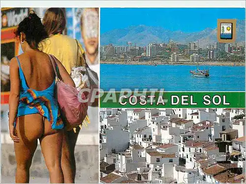 Moderne Karte Costa del Sol Divers Aspects