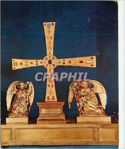 Moderne Karte Catedral de Oviedo la Croix des Anges