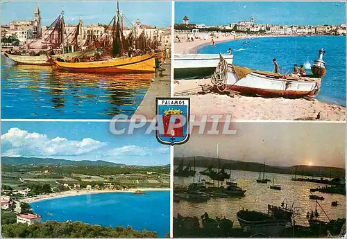 Cartes postales moderne Costa Brava Palamos  Bateaux