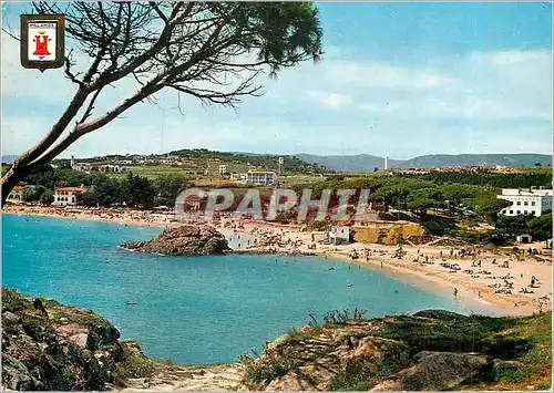 Moderne Karte Palamos (Costa Brava) la Fosca