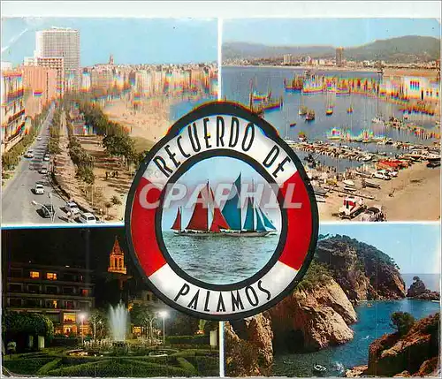 Cartes postales moderne Palamos Bateaux