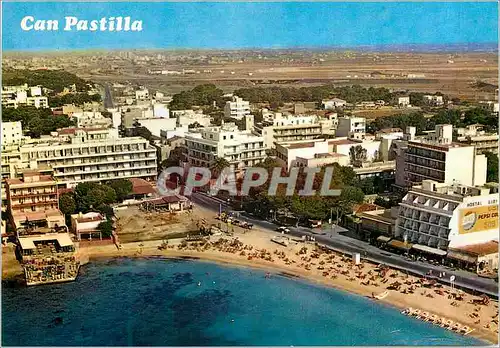 Cartes postales moderne Mallorca (Baleares) Espana Palma Can Pastilla Vista Parcial Aerea