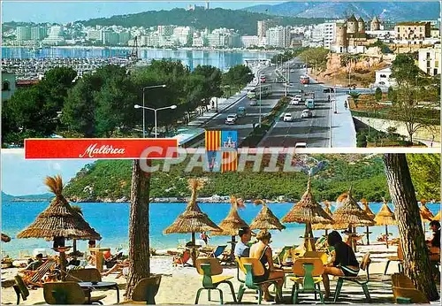 Cartes postales moderne Palma de Mallorca y Formentor