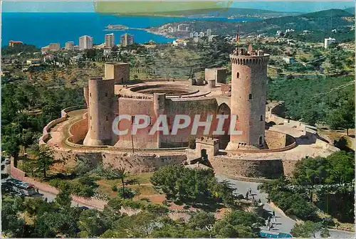Cartes postales moderne Mallorca (Baleares) Espana Palma Castillo de Bellver Vista Aerea