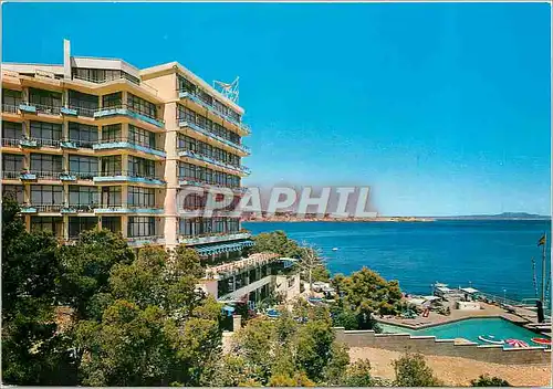 Moderne Karte Palma de Mallorca Gran Hotel Albatros Illetas