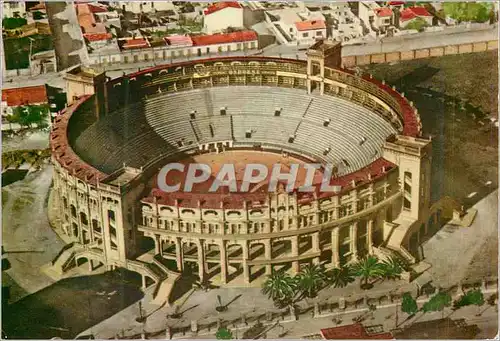 Moderne Karte Mallorca (Baleares) Espana Palma Plaza de Toros Vista Aerea Corrida