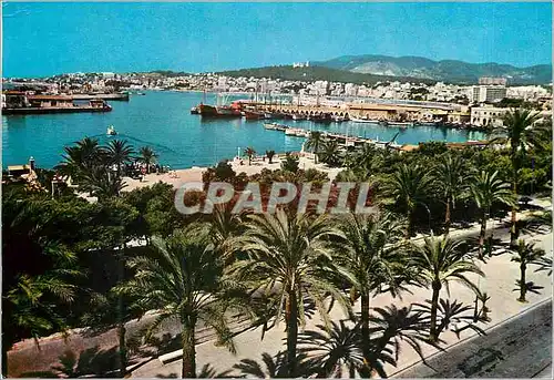 Cartes postales moderne Palma de Mallorca Promenade de sagrera et Port