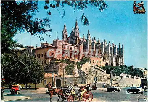 Cartes postales moderne Palma de Mallorca Cathedral