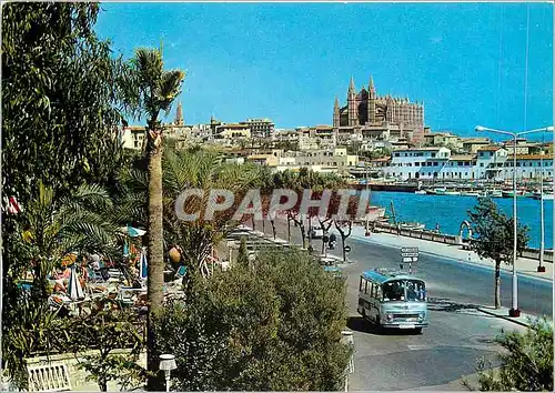 Cartes postales moderne Palma Mallorca Vue Partielle