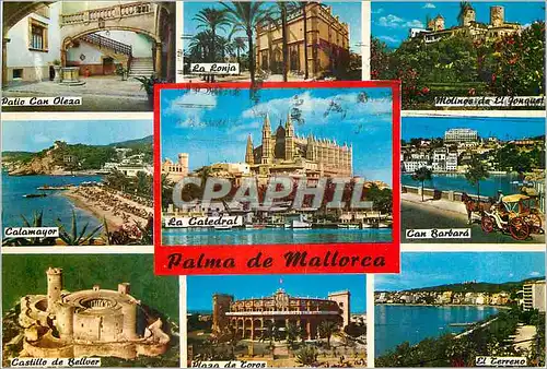 Cartes postales moderne Mallorca (Baleares) Espana