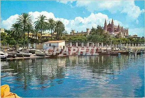 Cartes postales moderne Palma de Mallorca le Port de Peche Bateaux