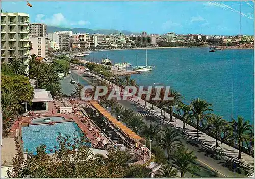 Cartes postales moderne Mallorca (Baleares) Espana Palma El Paseo Maritimo Desde El Terreno