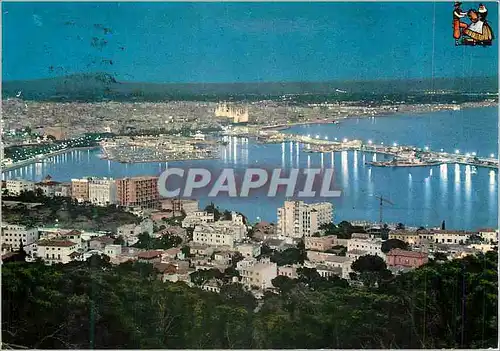 Cartes postales moderne Mallorca Palma Vue Generale