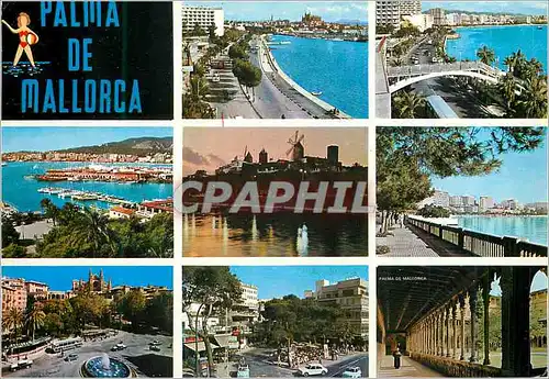 Cartes postales moderne Palma de Mallorca