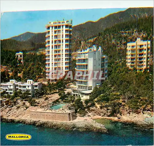 Cartes postales moderne Mallorca (Baleares) Espana Palma Hoteles en la Costa de Illetas Vista Aerea