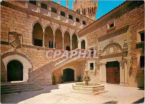 Cartes postales moderne Palma de Mallorca Pueblo Espanol Plaza de Santa Maria (Burgos)