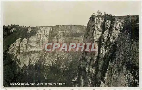 Cartes postales moderne Creux du Van le Falconnaire 1416m