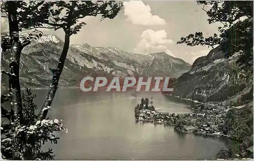 Cartes postales moderne Iseltwald mit Brienzer Rothorn