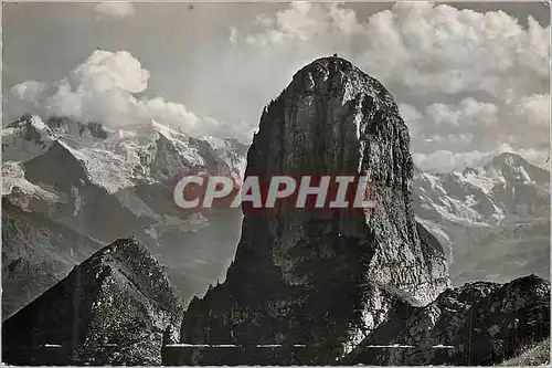 Moderne Karte Schynige Platte Jungfrau Breithorn Gummihorn