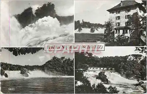 Moderne Karte Hotel Rest Schlosschen Worth am Rheinfall Neuhausen