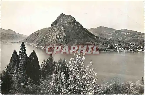 Cartes postales moderne Lago di Lugano Monte S Salvatore