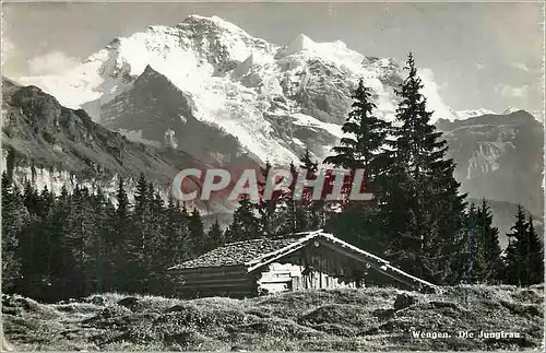 Cartes postales moderne Wengen die Jungfrau