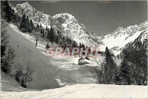 Cartes postales moderne End Strecke der Trubsee Gerschni Abfahrt