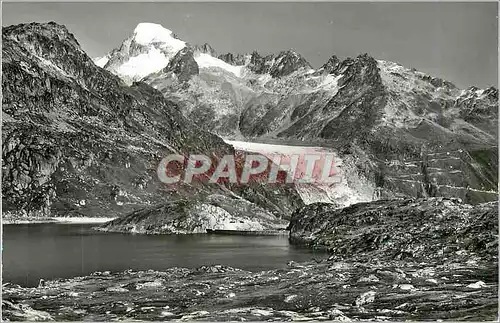 Cartes postales moderne Grimsel Passhohe Tolensee mit Galenstock u Rhonegletscher