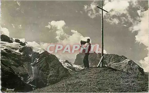 Cartes postales moderne Betruf