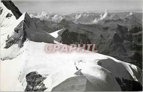 Moderne Karte Jungfraujoch 3454m