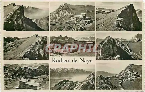 Cartes postales moderne Rochers de Naye