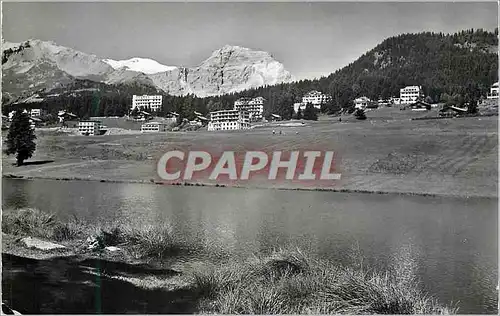 Cartes postales moderne Crans s Sierre (alt 1500m) Lac Moubra Hotels Chaperon Rouge Royal des Alpes