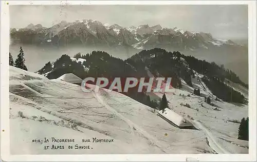 Cartes postales moderne La Pacoresse sur Montreux et Alpes de Savoie