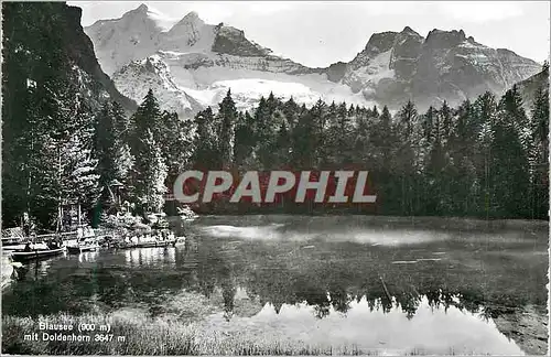 Cartes postales moderne Blausee (900m) mit Doldenhorn 3647m