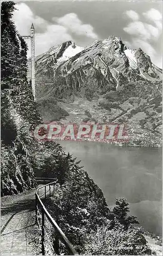 Cartes postales moderne Burgenstock mit Pilatus