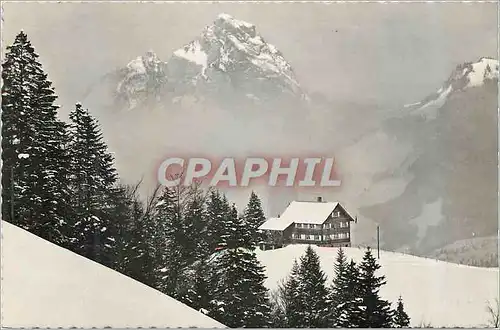 Cartes postales moderne Stoos 1300m Skihaus Turnverein Unterstrass Zurich