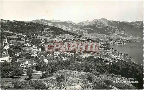 Cartes postales moderne Chexbres et les Alpes Vaudoises