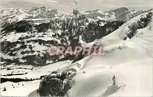 Cartes postales moderne Teleferique de la Berneuse avec les Diablerets