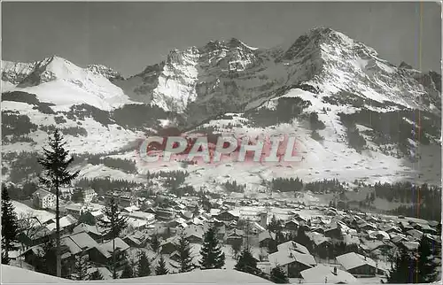 Moderne Karte Adelboden Bonderspitz Lohner