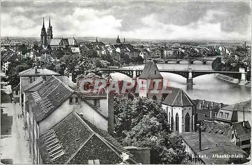 Cartes postales moderne Bale l'Eglise St Alban