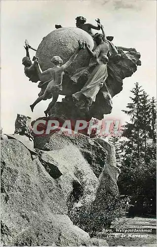 Cartes postales moderne Berne Monument de l'Union Postale Universelle