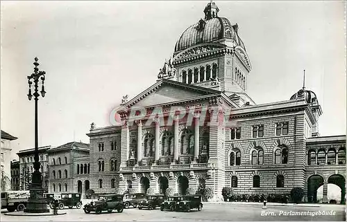 Moderne Karte Berne le Palais du Parlement