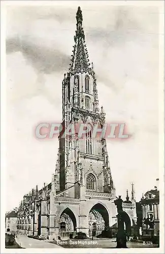 Cartes postales moderne Berne la Cathedrale