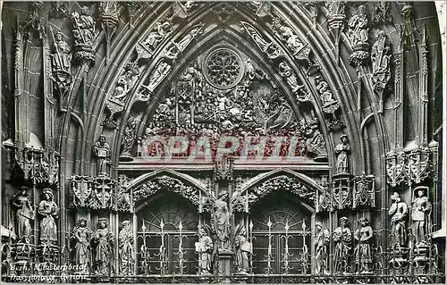 Cartes postales moderne Berne le Portail de la Cathedrale