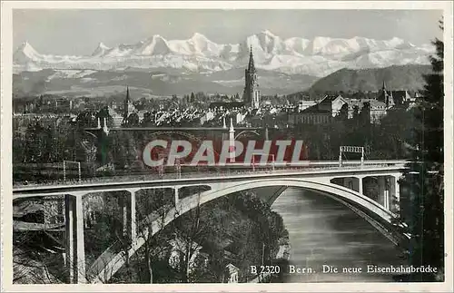 Moderne Karte Berne le Nouveau Pont des CFF