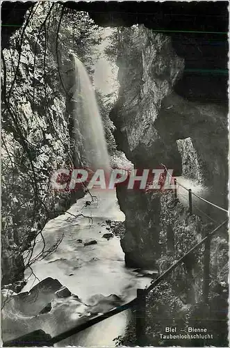 Moderne Karte Bienne Biel Taubenlochschlucht