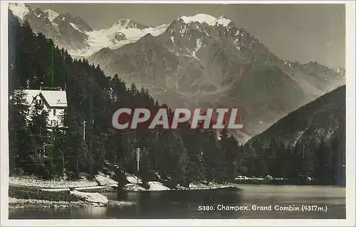 Cartes postales moderne Champex Grand Combin (4317m)