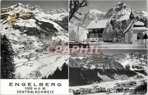 Cartes postales moderne Engelberg 1002 m Zentralschweiz