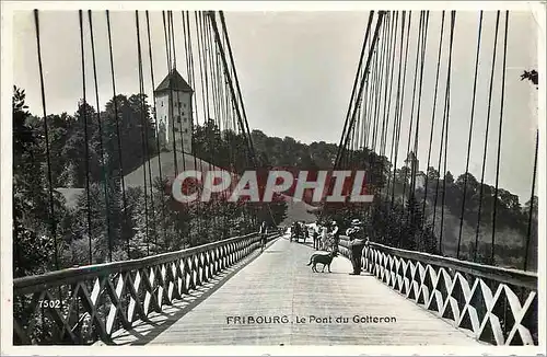 Cartes postales moderne Fribourg le Pont du Gotteron